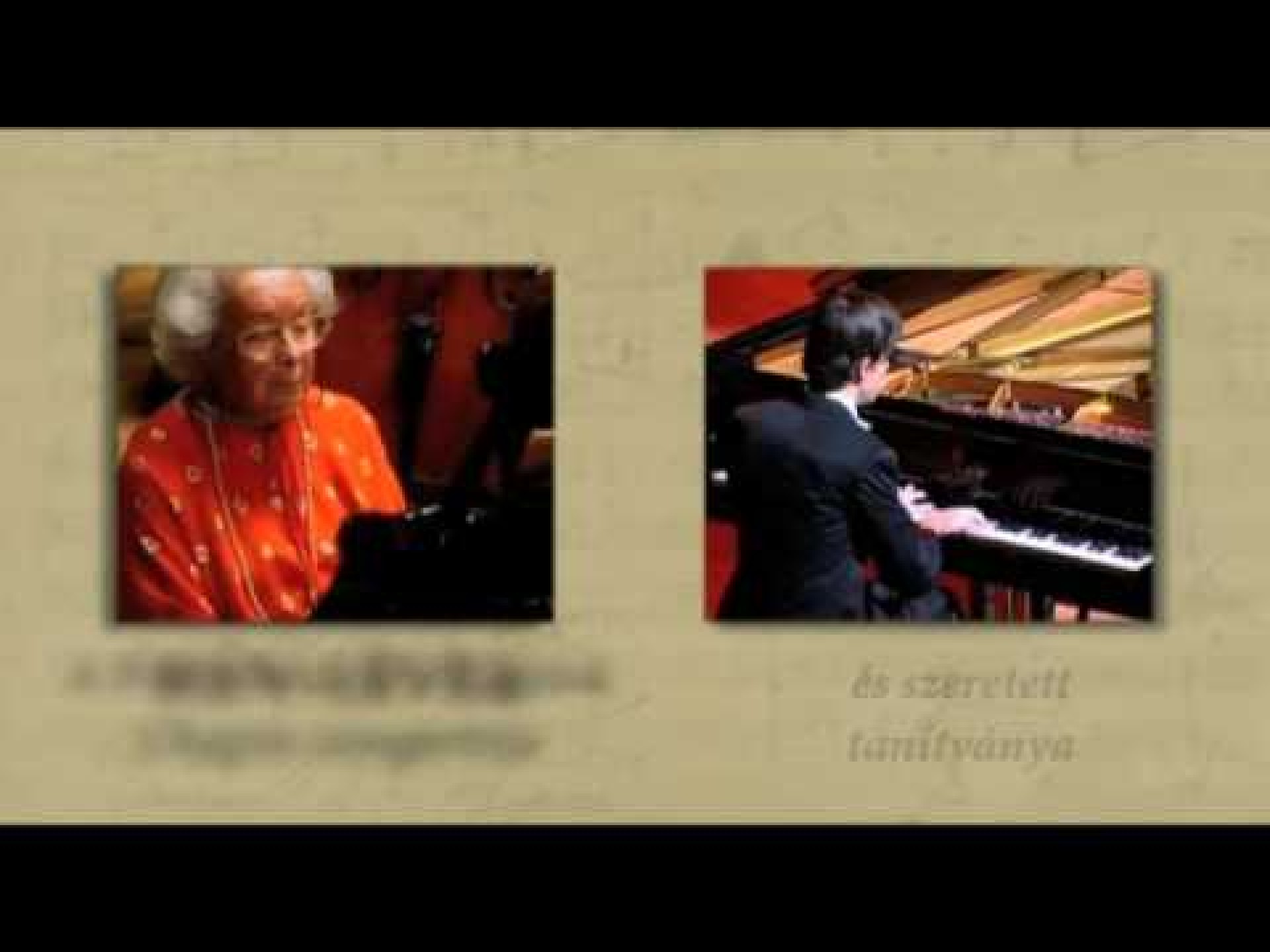 Rév Lívia és Érdi Tamás Chopin koncertje
